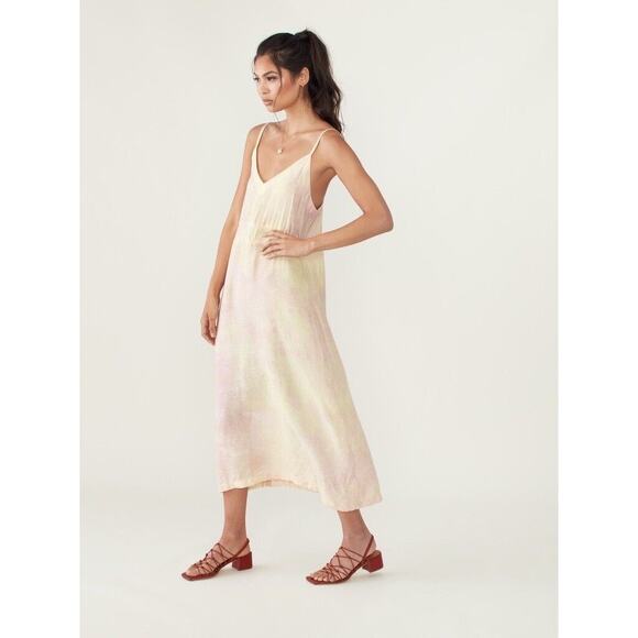 Kiwi & Punch Dresses & Skirts - Kiwi + Punch Tie Dye Spagetti Strap Maxi Dress Size M Medium NWT